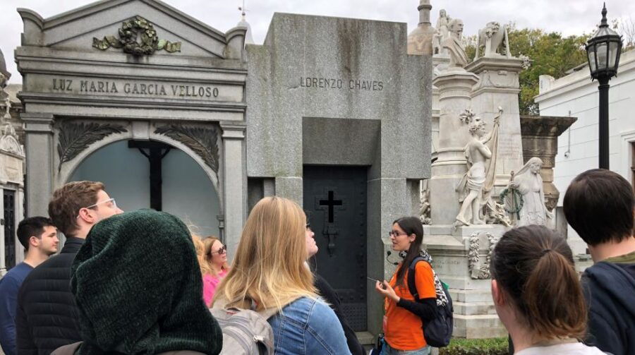 Buenos Aires: La Recoleta Cemetery Guided Tour in English - Logistics and Pricing