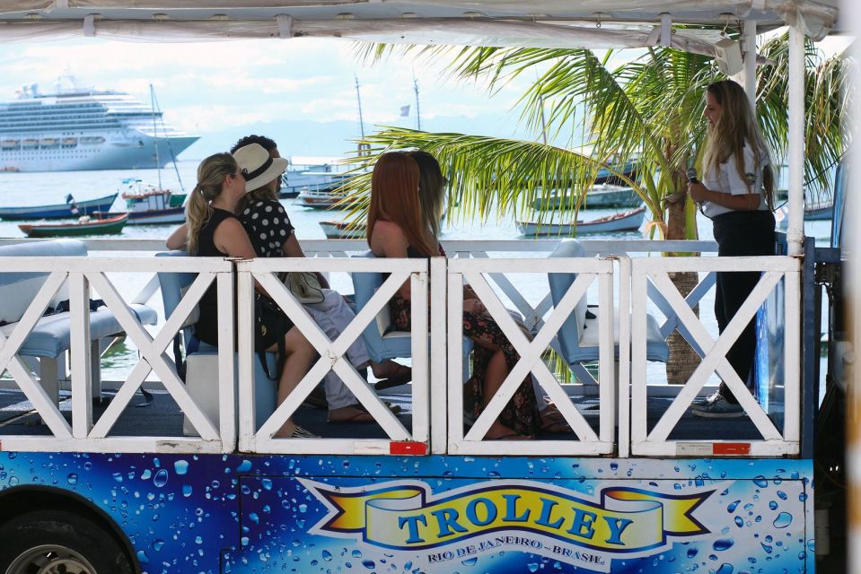 Buzios: City Tour by Trolley With 12 Beaches and Pickup