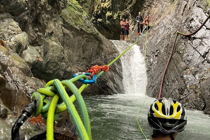 Canyoning Bonito River Near Santo Domingo