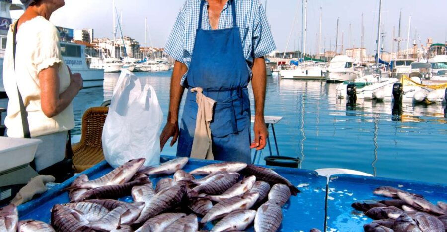 Cefalù: Market Tour and 4-Course Meal