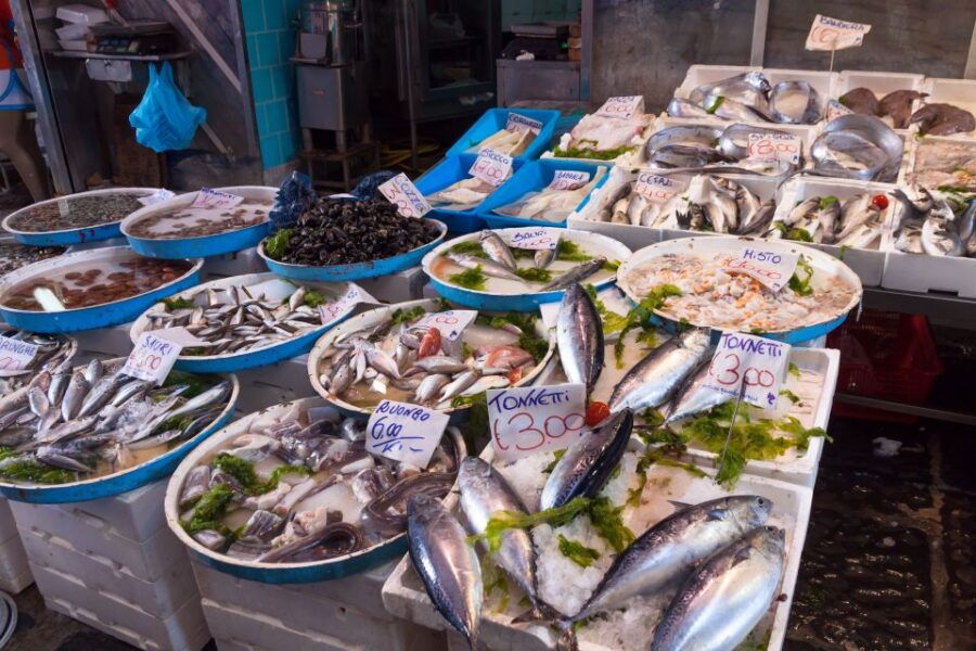 Cefalù: Market Tour, Private Home Cooking Class and Dinner