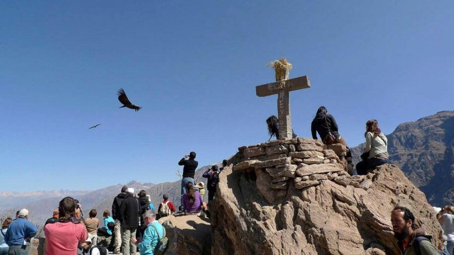 Chivay the Viewpoint of the Colca Canyon Condors