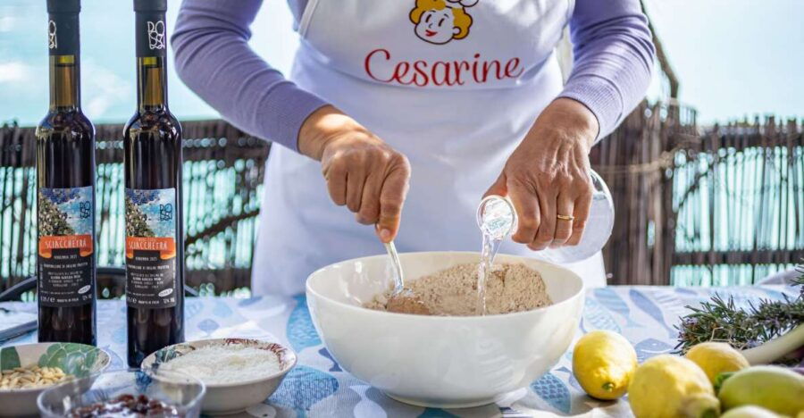 Cinque Terre: Gnocchi & Pesto Cooking Class With Seaview