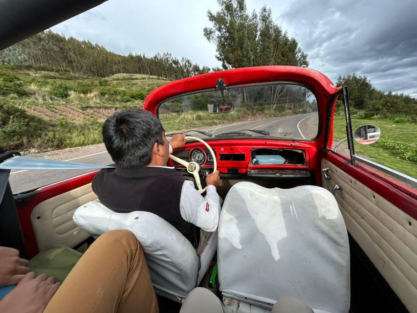 City Tour in a Convertible VW Beetle: Inside and Around - Vehicle Comfort and Style