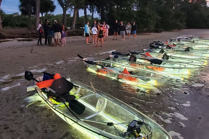 Clear Kayak LED Night Glass Bottom Tour - Anna Maria Island - Meeting and Pickup