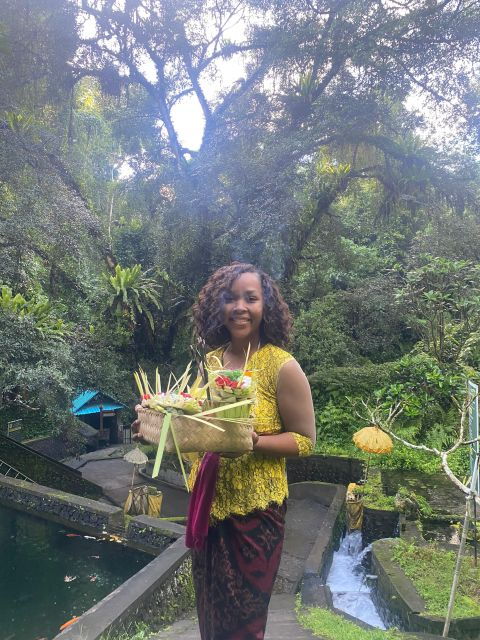 Cook Eat and Pray in Bali - Ritual Water Purification at Temple