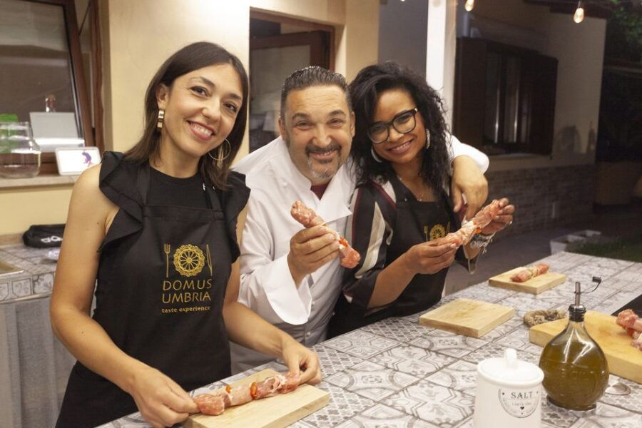 Cooking Class of Spoleto Recipes, With Chef Stefano
