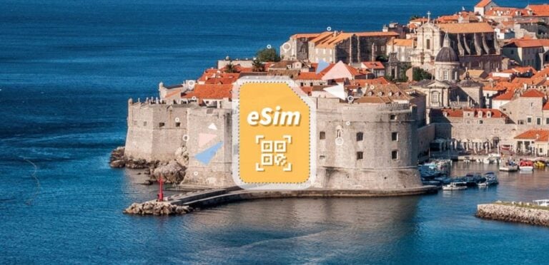 Croatia/Europe: Esim Mobile Data Plan