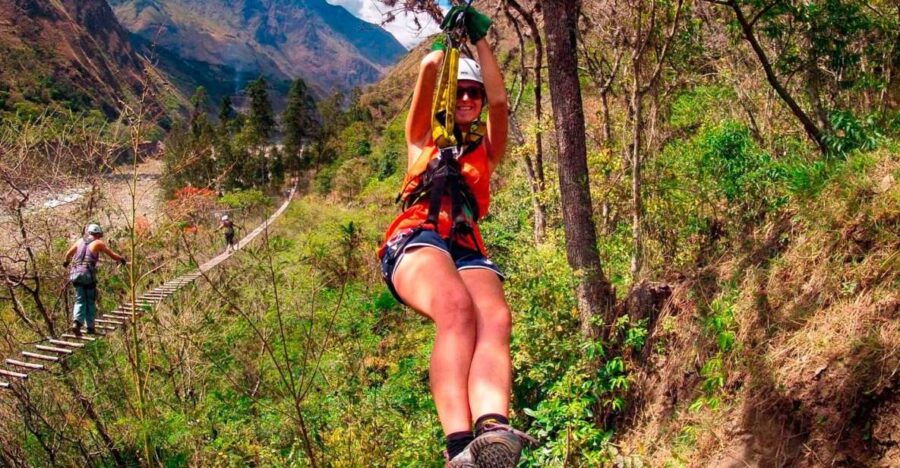 Cusco: Inca Jungle Adventure Zipline – Biking and Rafting 4D