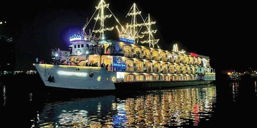 Dinner on Cruise Saigon River by Night With Buffet