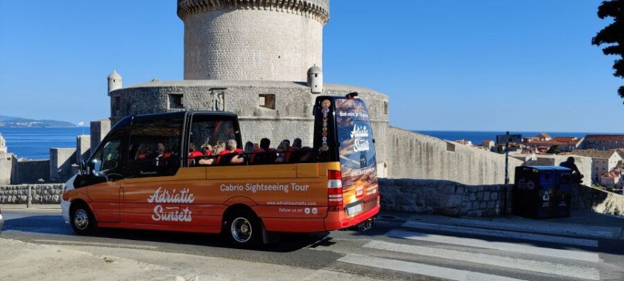 Dubrovnik: Convertible Bus Panorama Tour With Audio Guide - Good To Know