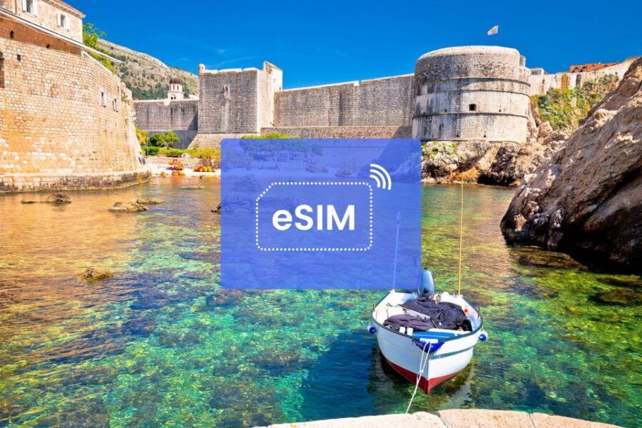 Dubrovnik: Croatia/ Europe Esim Roaming Mobile Data Plan - Good To Know