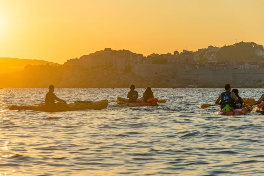 Dubrovnik: Guided Sunset Sea Kayaking With Snacks and Wine - Good To Know