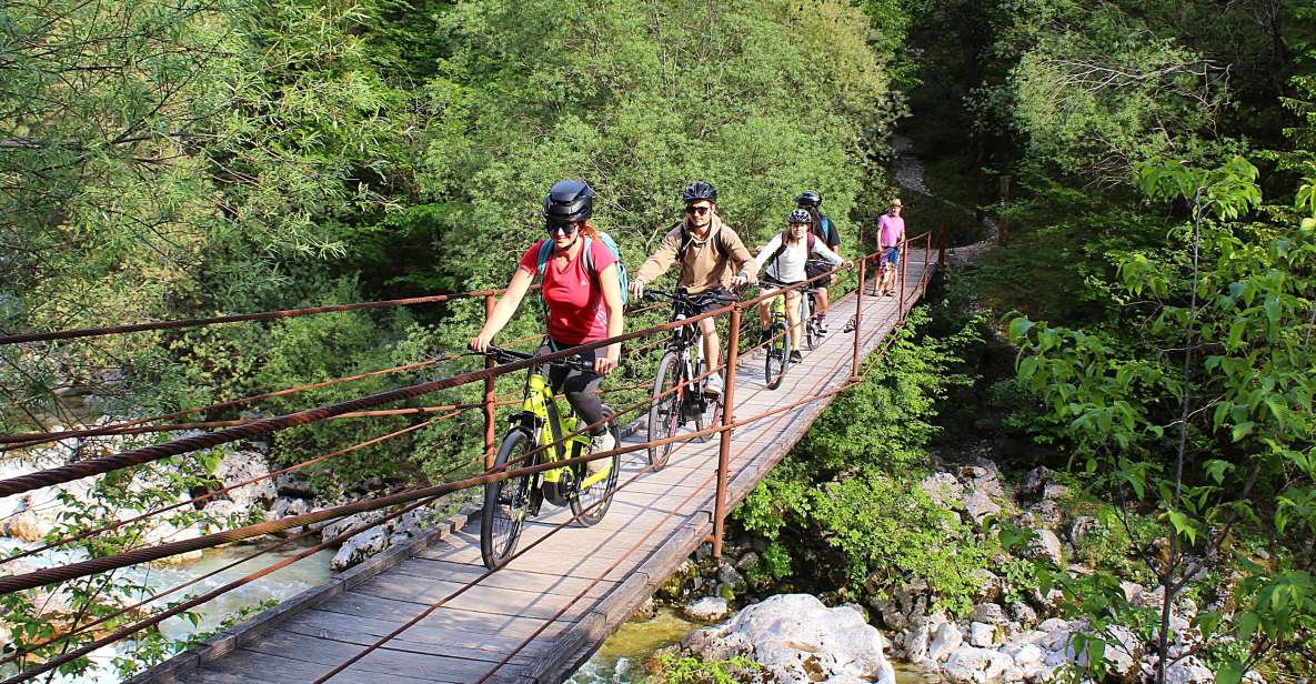 E-Bike Tour to the Great SočA Gorge & ŠUnik Water Grove