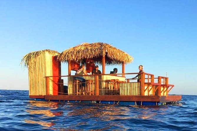 East End Private Floating Tiki Bar Getaway Plus Transportation