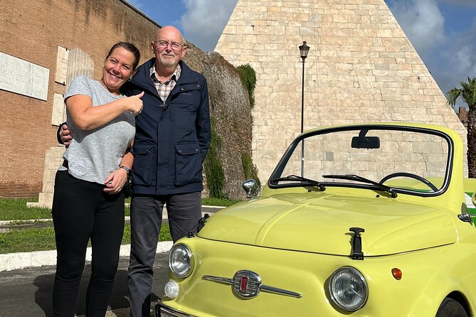 Exclusive FIAT 500 CABRIOLET Self Drive Tour in Rome - Good To Know
