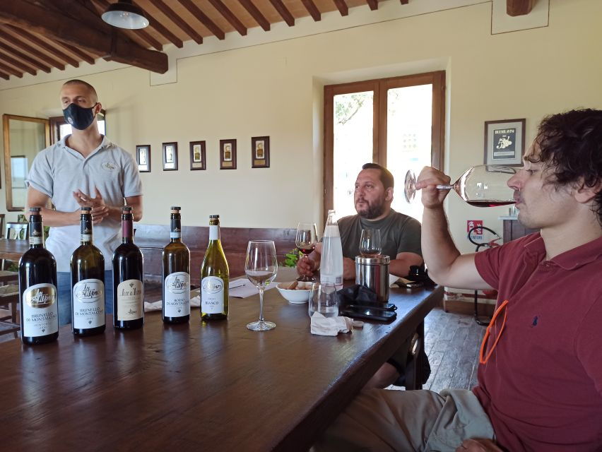 Florence: Valdorcia Wine, Brunello Montalcino, Montepulciano - Review Ratings