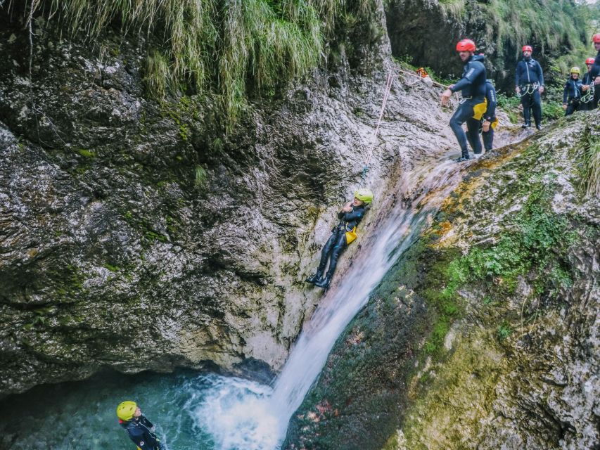From Bovec: Basic Level Canyoning Experience in Sušec