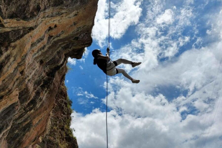 From Cusco Skybike, Climbing and Rappel at Cachimayo - Experience Highlights