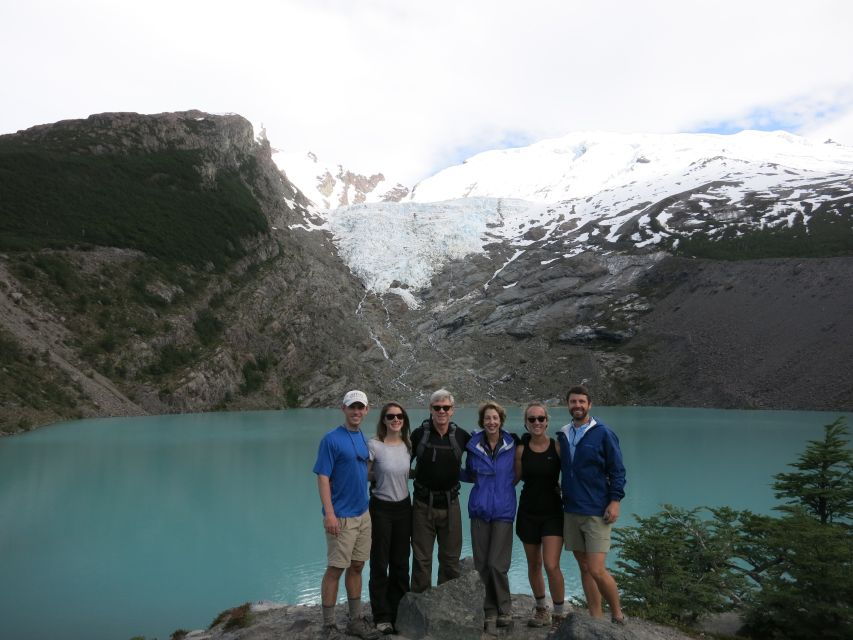 From El Chalten: Desert Lake Boat Trip and Glacier Trek