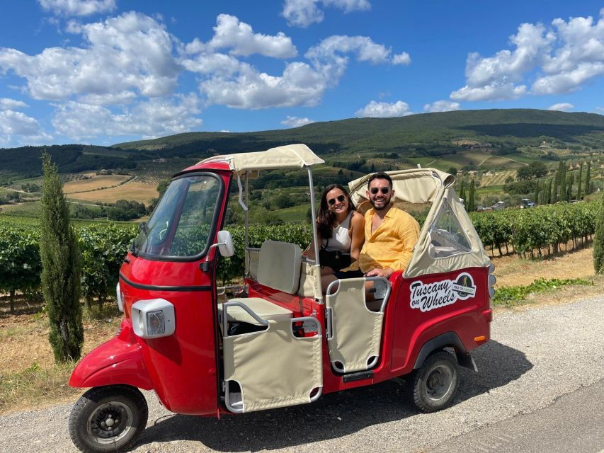 From Florence: Private Tour of Tuscany by Vintage Tuk Tuk - Good To Know