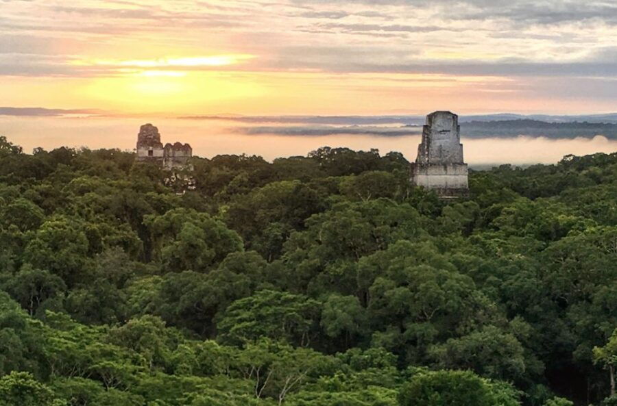 From Flores: Tikal Sunrise Tour