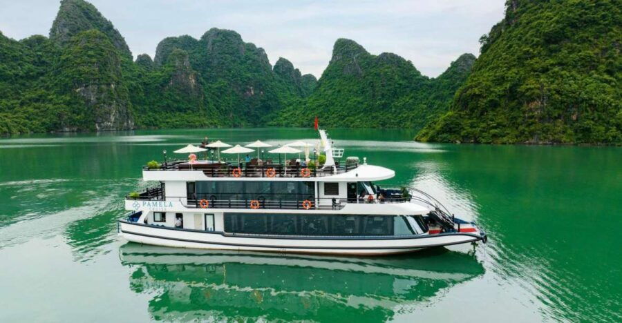 From Hanoi: Halong Bay Luxury Day Tour Kayaking, Swimming