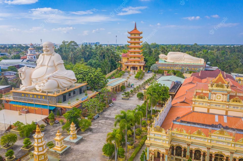 From Ho Chi Minh: Explore Mekong Delta & Vinh Trang Pagoda