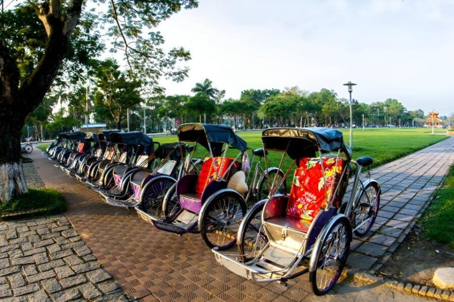 From Hue: Hue Evening Foodie Cyclo Tour. - Tour Booking Details