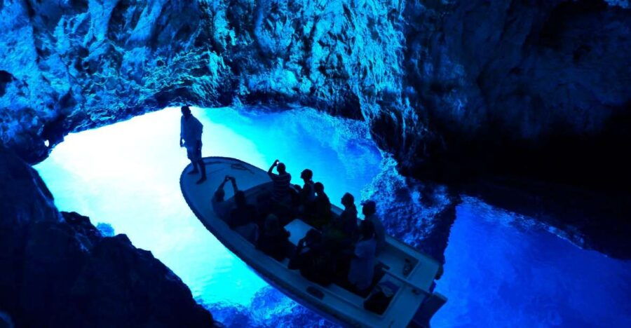 From Hvar: Blue and Green Cave Day Tour