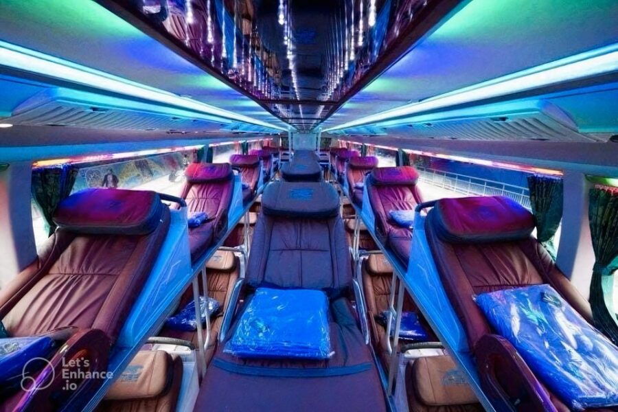 From Mui Ne to Nha Trang Sleeper Bus