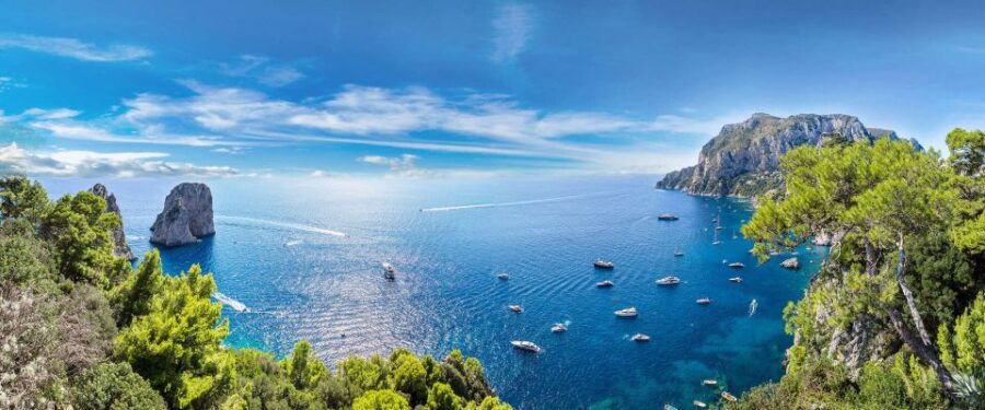 From Naples: Capri Island Tour With Lunch and Blue Grotto - Experience Highlights