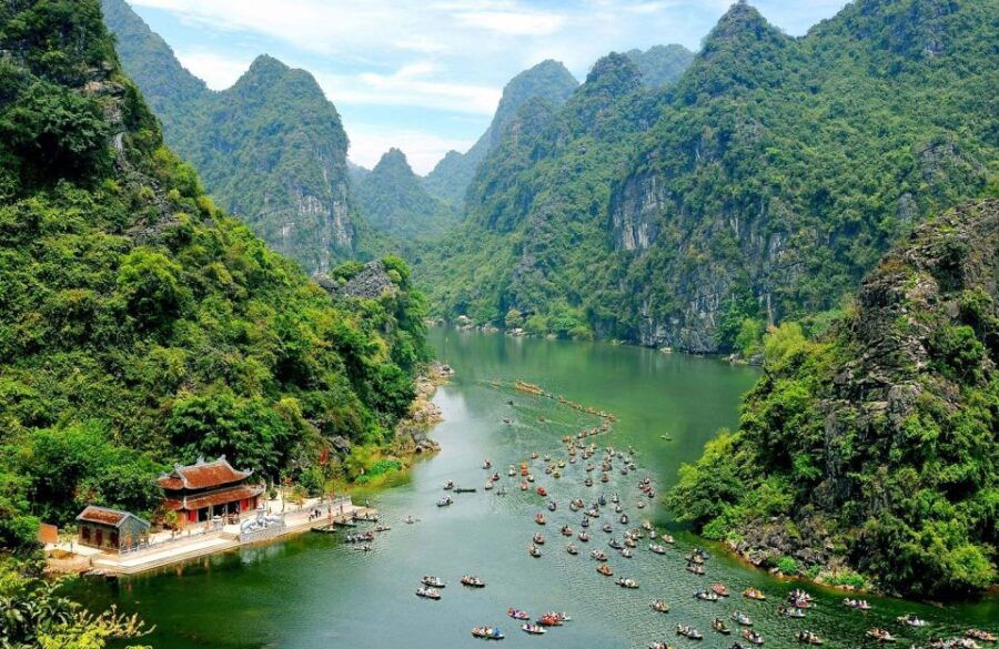 From Ninh Binh : Bai Dinh , Mua Cave, Tam Coc Boat & Cycling