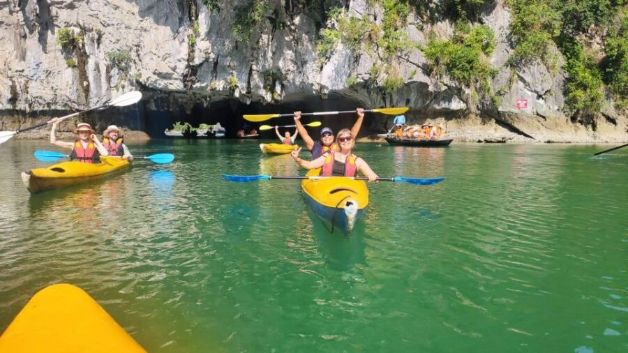 From Ninh Binh Lan Ha Bay 8 Hours Cruise: Kayaking,Snorkling