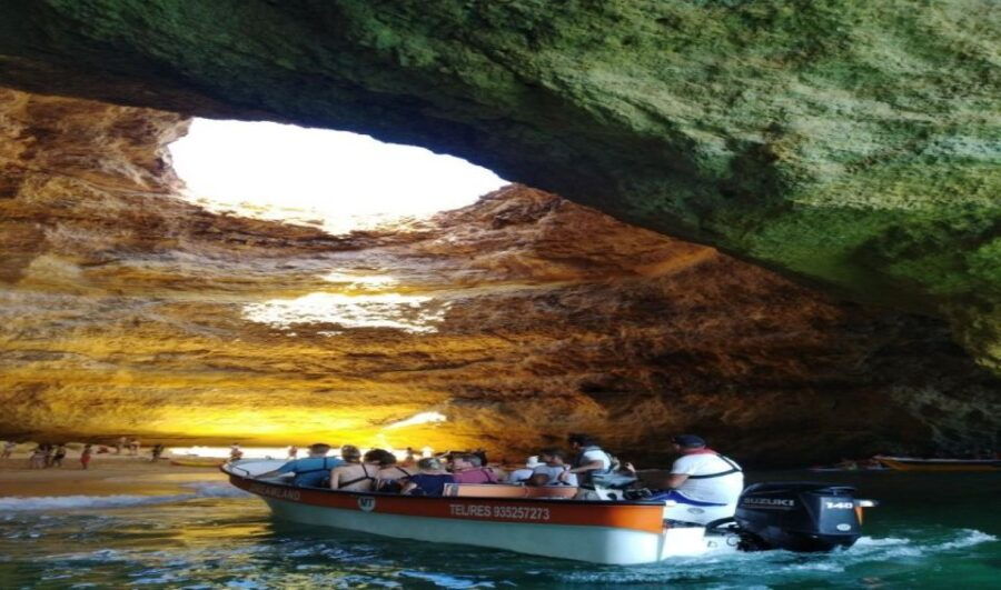 From Portimão: Benagil Caves & Navy Beach Boat Tour