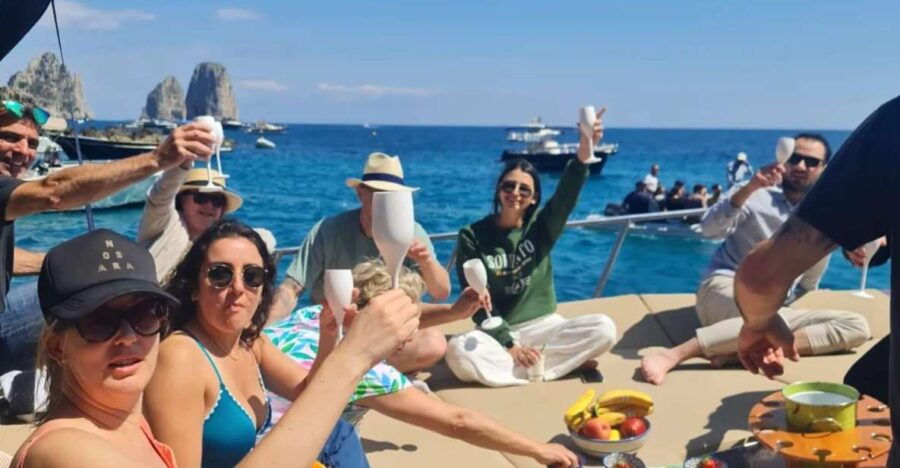 From Sorrento: Capri Boat Tour With Swimming and 3-Hour Stop - Tour Overview