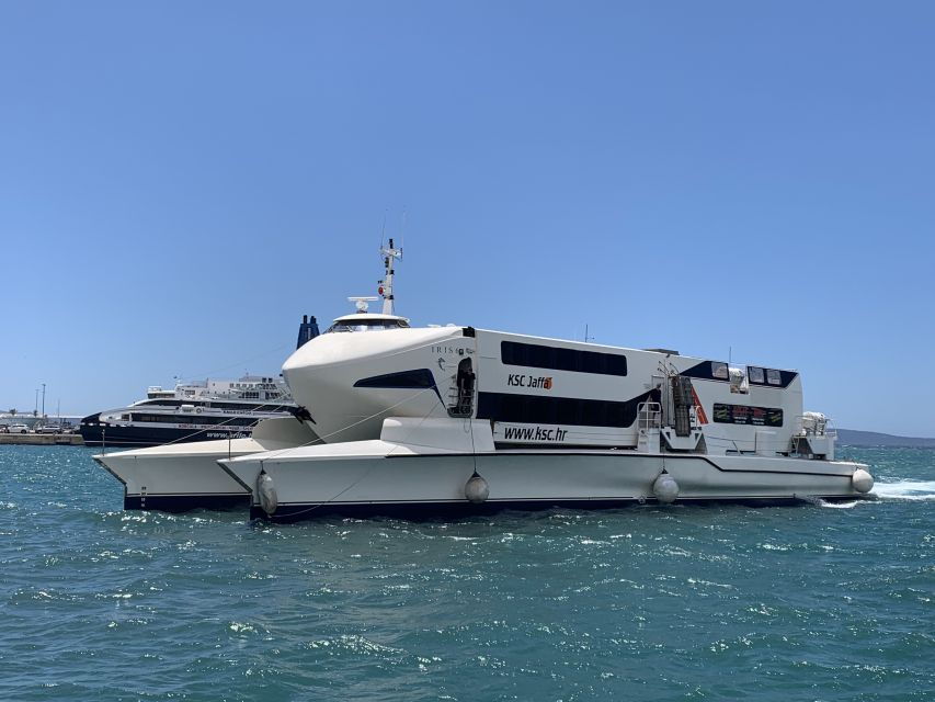 From Split: Ferry Transfer to Bol on Brac Island