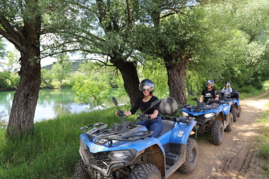 From Split: Three Rivers Quad Tour With Swimming - Experience Highlights and Activities