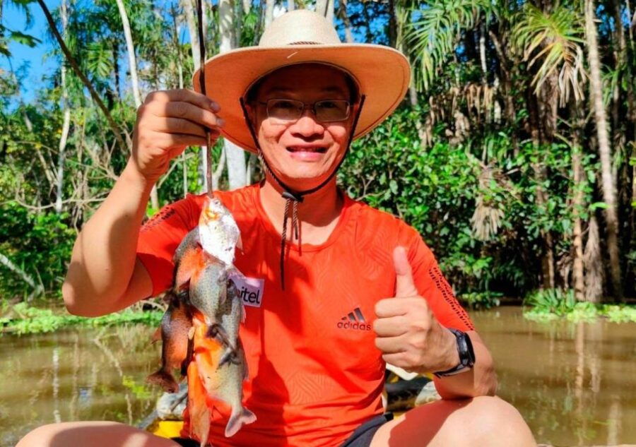 From Tambopata: Piranha Fishing