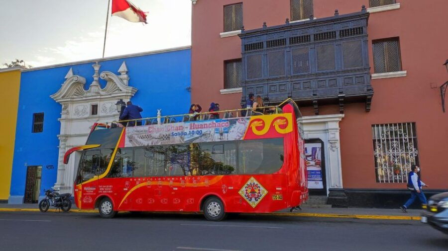 From Trujillo Mirabus Tourist Bus in Trujillo