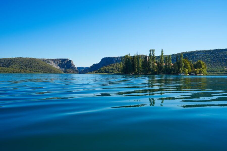 From Zadar: Krka Waterfalls and Sibenik Private Tour