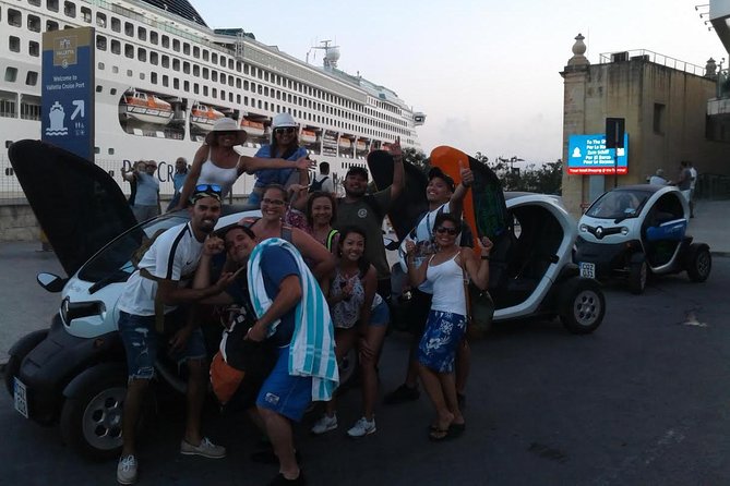 FULL Day Eco Twizy 2 Seater Self Drive Malta Tour