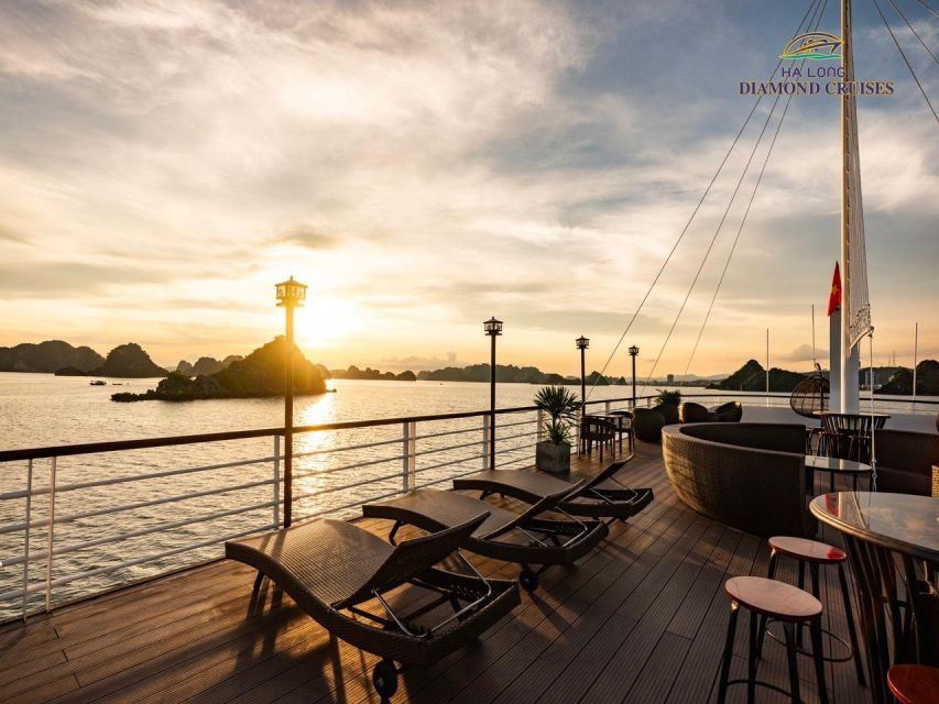 Full-Day Trip With Diamond Halong 5 Star Cruise By Limousine