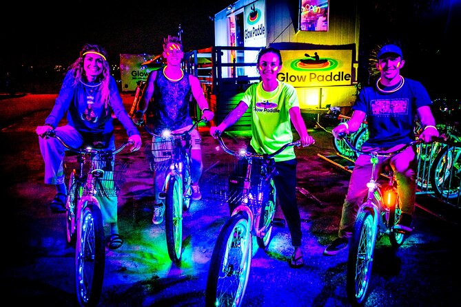 Glow Biking on Pensacola Beach