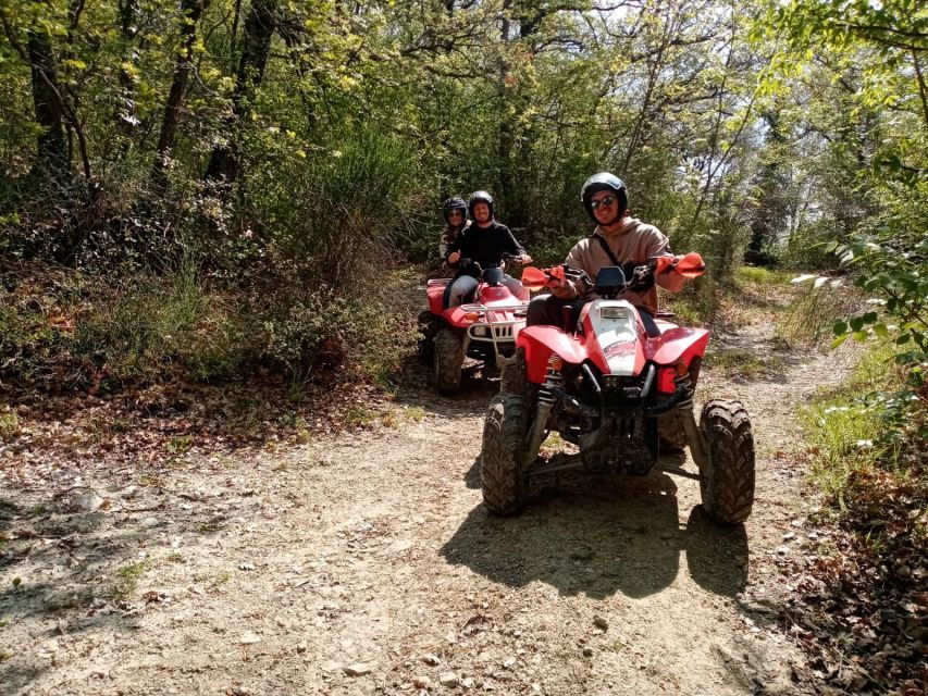 Guided Quad Tour With Aperitif in the Wood - Good To Know