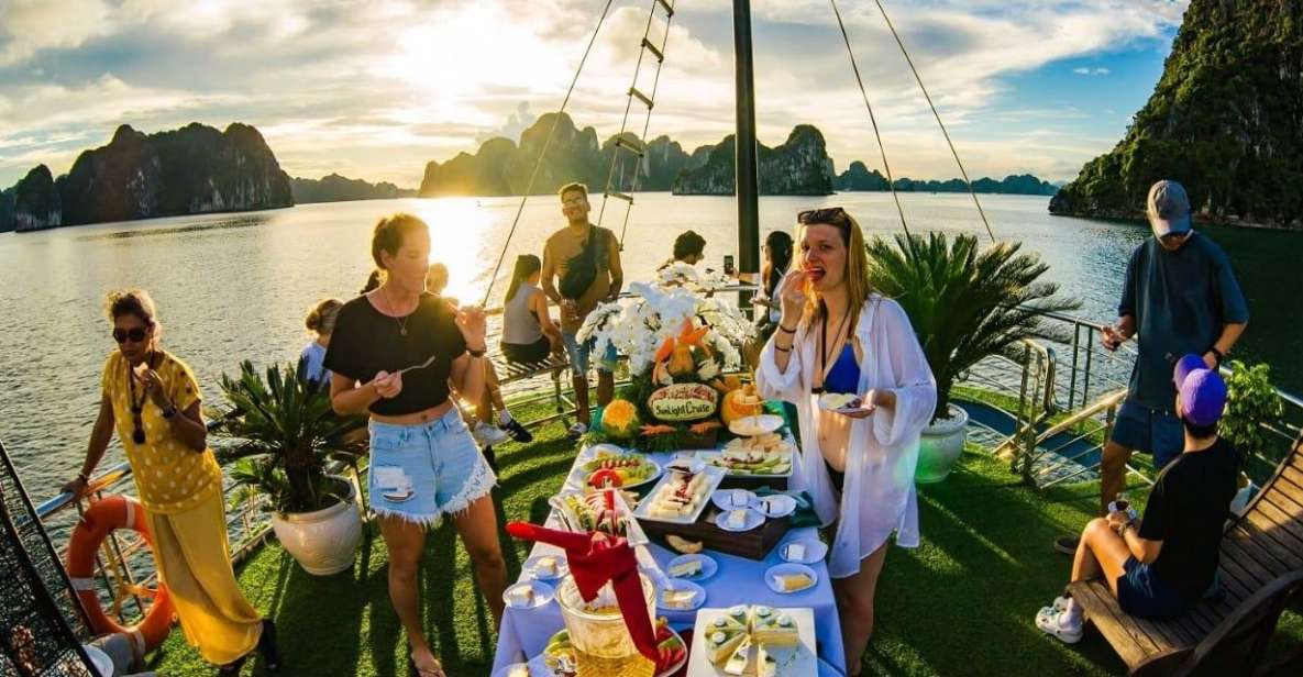 Halong Bay Full Day Tour 6 Hour Cruise Buffet Lunch