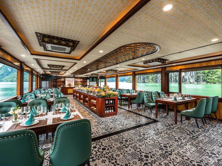 Halong Bay Luxury Cruise, 6 Hours Trip, Buffet, Kayaking