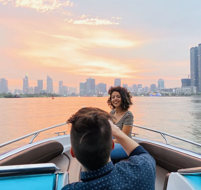 Ho Chi Minh City: Luxury Sunset Speedboat Tour With Cocktail - Logistics and Safety