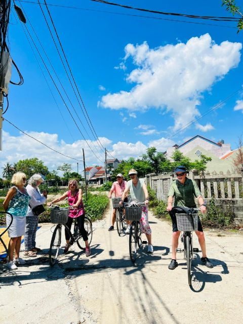 Hoi An Countryside by Bike -Basket Boat- Vegan Cooking Class