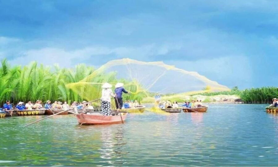 Hoi An/DaNang : Vegetarian Cooking Class & Basket Boat Ride